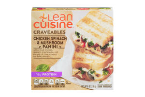 Lean Cuisine Craveables Chicken, Spinach & Mushroom Panini