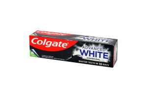 Паста зубная Charcoal Advanced White Colgate 75мл