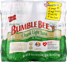 Bumble Bee Chunk Light Tuna in Water - 10 CT