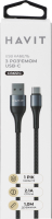 Кабель Havit USB to Type-C black 1м HV-CB651C