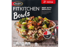 Stouffer's FitKitchen Bowls Beef with Broccoli