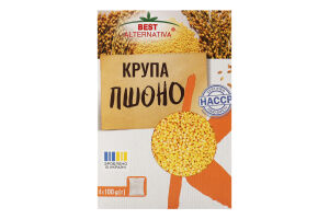 Пшено в пакетиках Best Alternativa к/у 4х100г