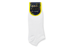 Носки муж Cool Socks 17351 спорт коротк бел р29-31