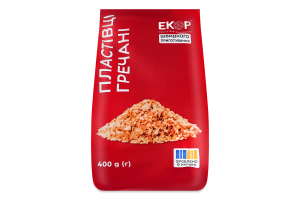 Хлопья гречневые быстрого приготовления Екор м/у 400г