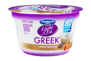 Dannon Light & Fit Greek Nonfat Yogurt Caramel Macchiato