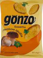 Пшеничні сухарики зі смаком грибів, 50 г