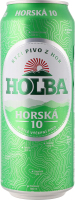 Пиво 0.5л 4.2% светлое фильтрованное пастеризованное Horska 10 Holba з/б