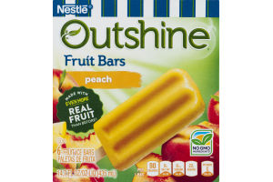 Nestle Outshine Fruit Bars Peach - 6 CT