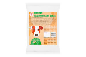 Корм Семерка д/собак 0,5 кг Щоденний