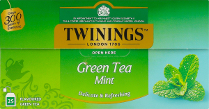 Чай зелений з м'ятою Twinings к/у 25х1.5г