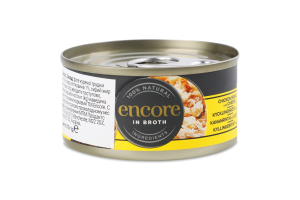 Корм для котів Encore курка з сиром