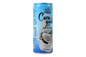 Напиток кокосовый Nata de coco Bisan Drinks ж/б 250мл