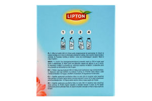 Чай холодний Hibiscus Raspberry 10*3,5г в пірамідках Lipton