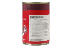 Корм консервований повнораціонний для дорослих собак Шматочки в соусі з індичкою Fine Life з/б 415г