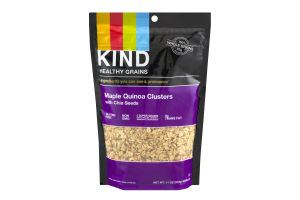 KIND Healthy Grains Granola Maple Quinoa Clusters With Chia Seeds