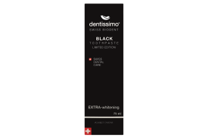 Зубна паста Dentissimo Black Limited Edition 75мл х24
