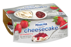 Philadelphia Cheesecake Cups Strawberry - 2 CT