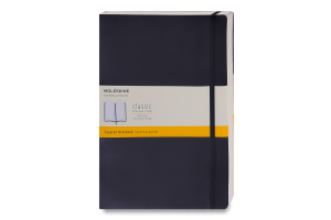 Записник Moleskine Classic кліт м'як великий чорн
