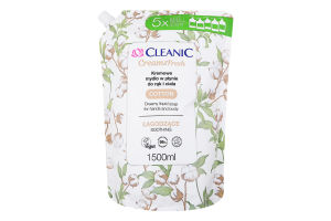 Крем-мило рідке Cleanic Cotton для рук і тіла