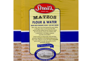 Streit's Matzos Flour & Water