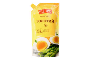 Майонез 50% Золотой Щедро д/п 500г