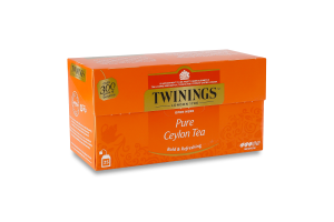 Чай чорний Pure Ceylon Twinings к/у 25x2г