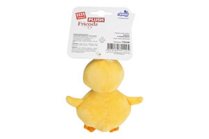 Іграшка д/собак Качка плюш з пищалкою 11см ГіГві