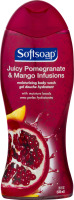 Softsoap Moisturizing Body Wash Juicy Pomegranate & Mango Infusions