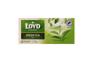 Чай зелений байховий дрібний Pure Loyd к/у 20х1.5г