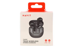 Навушники бездротові TWS Black TW931 Havit