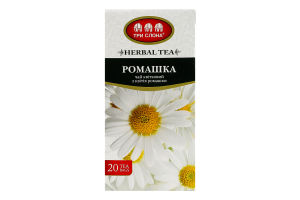 Чай квітковий Ромашка Три слона к/у 20х1г