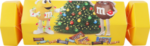 Набір драже, печива, цукерок та батончиків Новорічна цукерка M&M's&Friends к/у 227.5г