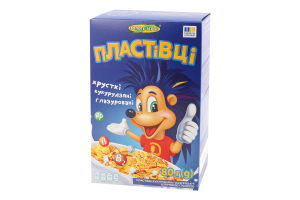 Пластівці кукурудзяні глазуровані цукровою глазур'ю Золоте Зерно к/у 80г