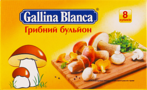 Бульйон грибний Gallina Blanca к/у 8х10г