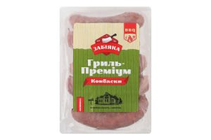 Колбаски Гриль-премиум BBQ Забіяка п/к в/с кг