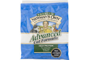 Newman's Own Premium Advanced Cat Formula Organic Chicken