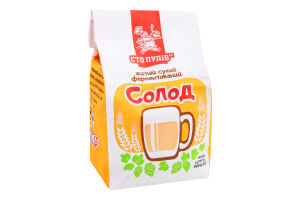 Солод житній сухий ферментований Сто пудів м/у 500г