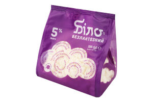 Сир кисломолочний 5% безлактозний Біло м/у 350г