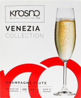Набір келихів д/шампан Krosno Venezia 6*200мл