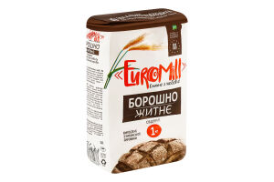 Борошно житнє обдирне EuroMill м/у 1кг