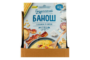 Суміш для приготування баношу натуральна з беконом та сиром Гуцульський банош Pripravka д/п 160г