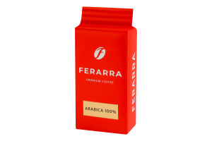 Кофе натуральный жареный молотый 100% Arabica Ferarra в/с в/у 250г