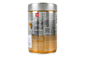 Кава Illy Ethiopia Monoarabica в зернах з/б 250г х12