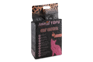 Наполнитель AnimAll Tofu соевый розовый