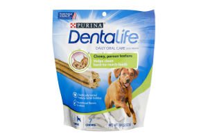 Purina Dentalife Daily Oral Care Dog Treats Large - 7 CT