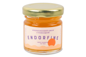 Джем апельсиновий з лавандою 44г твіст/б Ендорфін