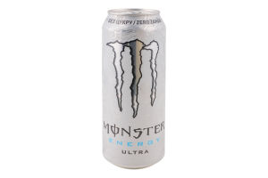 Напій енергетичний безалкогольний сильногазований Ultra Monster Energy з/б 500мл