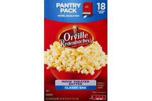 Orville Redenbacher's Gourmet Popping Corn Movie theater Butter Classic Bag - 18 CT