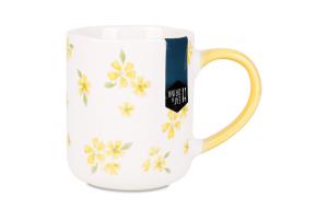 Чашка Eat&Drink жовті квіти 385мл 985191