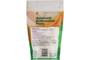 Ahold Automatic Dishwashing Packs Citrus Scent - 20 CT